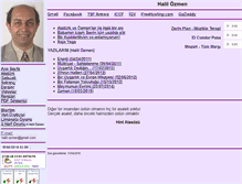 Tablet Screenshot of halilozmen.com